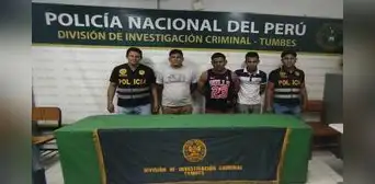 Capturan a presunto líder de organización criminal dedicada al tráfico de migrantes en Tumbes