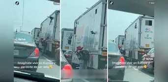¡Imagínate vivir en Europa y perderte esto! Utiliza su zapato para que vendedor le alcance los refrescos ¡Imagínate vivir en Europa y perderte esto! Utiliza su zapato para que vendedor le alcance los refrescos