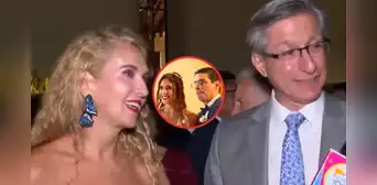 Katia Condos y su broma a Federico Salazar en boda de Verónica Linares: "Se casa su esposa" Katia Condos y su broma a Federico Salazar en boda de Verónica Linares: "Se casa su esposa"