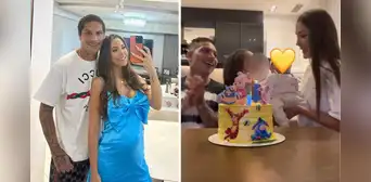 ¡Qué tierno! Paolo Guerrero y Ana Paula Consorte celebran el primer mes de su bebé con minitorta ¡Qué tierno! Paolo Guerrero y Ana Paula Consorte celebran el primer mes de su bebé con minitorta