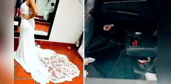 ¡La delincuencia no tiene límites! Ladrones roban el vestido de novia a joven a días de su boda ¡La delincuencia no tiene límites! Ladrones roban el vestido de novia a joven a días de su boda