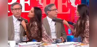 Rebeca Escribens sorprende al bailarle a Federico Salazar EN VIVO: así reaccionó el periodista Rebeca Escribens sorprende al bailarle a Federico Salazar EN VIVO: así reaccionó el periodista