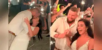 Recién casados son arrollados al salir de su boda: la novia murió y el novio sufrió daño cerebral Recién casados son arrollados al salir de su boda: la novia murió y el novio sufrió daño cerebral