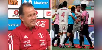Juan Reynoso y su sorpresiva respuesta al ser consultado por la expulsión de Alex Valera Juan Reynoso y su sorpresiva respuesta al ser consultado por la expulsión de Alex Valera