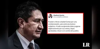 Cerrón defiende a Isabel Cortez: "A todo congresista debe juzgarse objetivamente por sus leyes aprobadas"