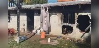 “Estaban abrazaditos”: encuentran sin vida a 2 hermanos tras incendiarse su casa en Argentina