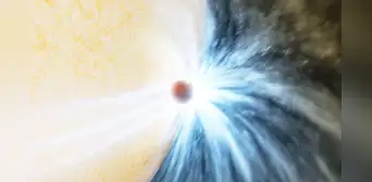 Captan por primera vez una estrella devorando a su planeta