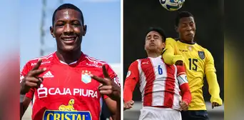 ¿Quién es Juan Sánchez, el ecuatoriano que debutó con Cristal en Libertadores y clasificó al Mundial sub-20?