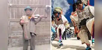 Violinista de danza de las tijeras recibe distinción de Personalidad Meritoria del Ministerio de Cultura Violinista de danza de las tijeras recibe distinción de Personalidad Meritoria del Ministerio de Cultura