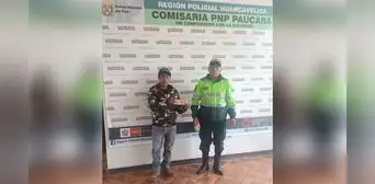 Policía encuentra y entrega cheque de S/41.000 a joven empresario en Huancavelica Policía encuentra y entrega cheque de S/41.000 a joven empresario en Huancavelica