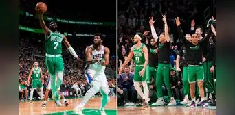 ¡Paliza contundente! Los Celtics derrotaron 121-87 a los 76ers por el game 2 de los playoffs de la NBA
