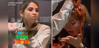 Alessia arroja comida a Laia en "AFHS" y Cristóbal la insulta por maltratar a su enamorada [VIDEO]