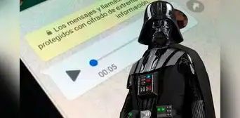 WhatsApp: ¿cómo enviar audios a tus amigos con la voz de Darth Vader? Te enseñamos