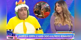 Jorge Benavides y su esposa invitaron a almorzar a Alfredo y Gabriela Serpa: “La familia me aceptó" Jorge Benavides y su esposa invitaron a almorzar a Alfredo y Gabriela Serpa: “La familia me aceptó"