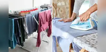 ¿Ropa húmeda? Descubre cómo secarla en los días fríos SIN USAR LA PLANCHA ¿Ropa húmeda? Descubre cómo secarla en los días fríos SIN USAR LA PLANCHA