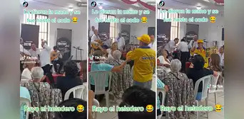 Hizo nuevamente de las suyas: heladero de D’Onofrio ingresa a fiesta para vender sus productos a invitados Hizo nuevamente de las suyas: heladero de D’Onofrio ingresa a fiesta para vender sus productos a invitados