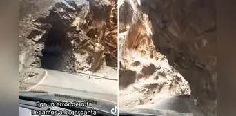 Pareja se equivocó de ruta y sin querer ingresó a la Garganta del Diablo: “¡Qué miedo!” Pareja se equivocó de ruta y sin querer ingresó a la Garganta del Diablo: “¡Qué miedo!”