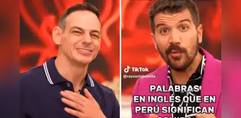Mark Vito y José Peláez protagonizan divertido TikTok: Palabras en inglés que en Perú significan comida Mark Vito y José Peláez protagonizan divertido TikTok: Palabras en inglés que en Perú significan comida