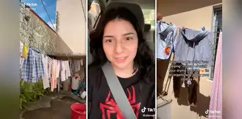Joven se vuelve viral por su reacción al ver que puede secar su ropa con el sol y sin secadora Joven se vuelve viral por su reacción al ver que puede secar su ropa con el sol y sin secadora
