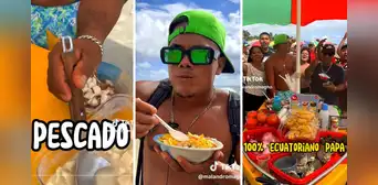 Joven tiktoker de Ecuador muestra preparación de 'ceviche' y peruanos reaccionan: "Me muero"