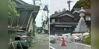 Fuerte sismo de magnitud 5.8 sacude el oeste de Japón y deja al menos un fallecido