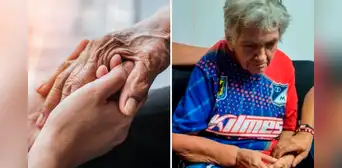 Conmoción en Colombia: hijo abandona a su madre en la calle luego de cobrar su pensión Conmoción en Colombia: hijo abandona a su madre en la calle luego de cobrar su pensión