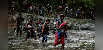 Tapón del Darién, la ruta mortal donde migrantes arriesgan todo en busca del ‘sueño americano’ Tapón del Darién, la ruta mortal donde migrantes arriesgan todo en busca del ‘sueño americano’