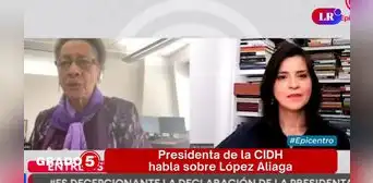 Presidenta de la CIDH: No hay Estado en la región que esté libre de violaciones de los derechos humanos