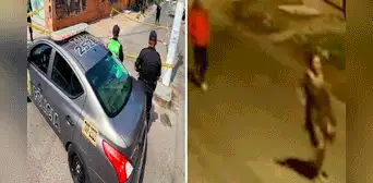 SJM: cámaras de seguridad captaron a 2 personas lanzando el cadáver de una mujer en la calle SJM: cámaras de seguridad captaron a 2 personas lanzando el cadáver de una mujer en la calle