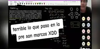 Alumna de la pre San Marcos enfurece con su compañera por no saber operación matemática Alumna de la pre San Marcos enfurece con su compañera por no saber operación matemática