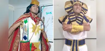 Se disfraza y canta rap para enseñar a sus alumnos: la singular metodología de Juan Quispe Se disfraza y canta rap para enseñar a sus alumnos: la singular metodología de Juan Quispe
