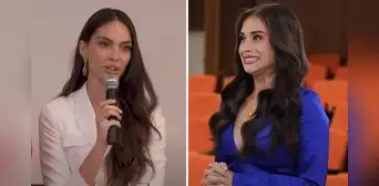 Natalie Vértiz puso nerviosa a Nathaly Terrones con pregunta en inglés en entrevista del Miss Perú