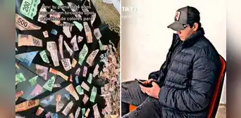 Joven revela que su pequeña prima cortó sus billetes al pensar que eran "papelitos de colores"