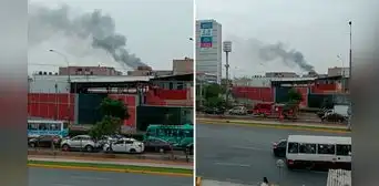Cercado de Lima: reportan incendio de grandes proporciones en local cerca al coliseo Amauta Cercado de Lima: reportan incendio de grandes proporciones en local cerca al coliseo Amauta