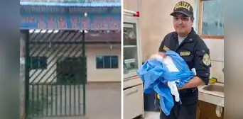 Policía rescata a recién nacido abandonado en un balde en Loreto Policía rescata a recién nacido abandonado en un balde en Loreto