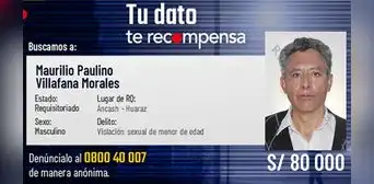 Ofrecen S/80.000 de recompensa por información de sacerdote condenado a cadena perpetua en Áncash Ofrecen S/80.000 de recompensa por información de sacerdote condenado a cadena perpetua en Áncash