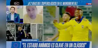 Solano destaca el presente de Luis Advíncula en la previa del Boca Juniors vs. River Plate Solano destaca el presente de Luis Advíncula en la previa del Boca Juniors vs. River Plate