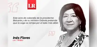 Se lavan las manos, por Inés Flores