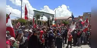 Puno alista una movilización a Lima en julio Puno alista una movilización a Lima en julio