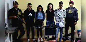 Persecución en SMP: detienen a presuntos raqueteros que asaltaban bajo fachada del delivery