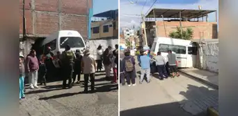 Combi se empotra contra vivienda en Arequipa: "Una ya no puede estar segura en su casa" Combi se empotra contra vivienda en Arequipa: "Una ya no puede estar segura en su casa"