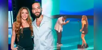 Maluma y el tierno gesto a Shakira tras entregarle reconocimiento como la mujer del año en Billboard Maluma y el tierno gesto a Shakira tras entregarle reconocimiento como la mujer del año en Billboard