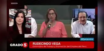 Rudecindo Vega sobre declaraciones de Boluarte: "No solo se lavan las manos, sino también tiran barro" Rudecindo Vega sobre declaraciones de Boluarte: "No solo se lavan las manos, sino también tiran barro"