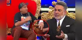 Jorge Luna sorprende a Andrés Hurtado con troleada EN VIVO: “¿Por qué no tienes medias?” Jorge Luna sorprende a Andrés Hurtado con troleada EN VIVO: “¿Por qué no tienes medias?”