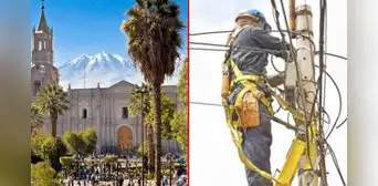 Corte de luz en Arequipa afectará a 10 distritos desde el 9 al 13 de mayo