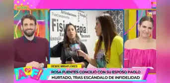 Rosa Fuentes revela detalles de su separación con Paolo Hurtado: "Mi divorcio ya está en el juzgado"