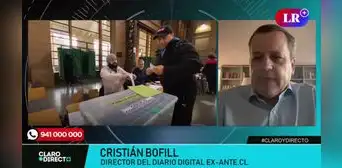 Cristián Bofill: "No fue sorpresa que la derecha ganara, lo que no sabíamos era el tamaño de la votación" Cristián Bofill: "No fue sorpresa que la derecha ganara, lo que no sabíamos era el tamaño de la votación"