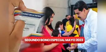 Segundo Bono Especial, mayo 2023: ¿cuándo inicia y de cuánto es el monto en Sistema Patria? Segundo Bono Especial, mayo 2023: ¿cuándo inicia y de cuánto es el monto en Sistema Patria?