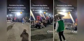 Van al concierto de Axé Bahía y terminan en el piso: "Me duele hasta el alma"