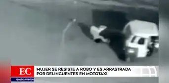 Mujer es arrastrada por resistirse a asalto en límite entre Chorrillos y Surco Mujer es arrastrada por resistirse a asalto en límite entre Chorrillos y Surco